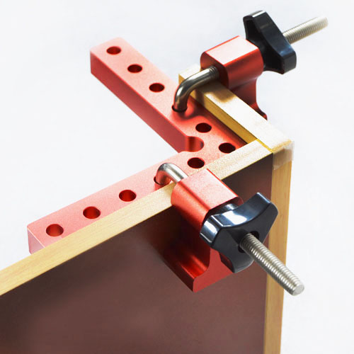 Woodworking Precision Square Auxiliary Fixture Positioning Ruler Clamp