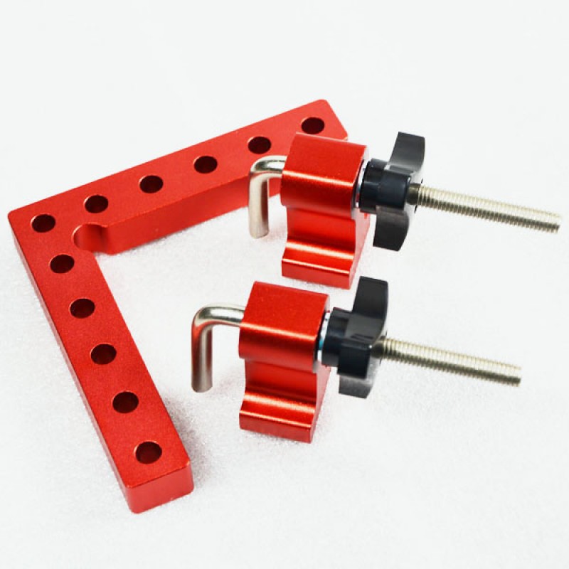 Woodworking Precision Square Auxiliary Fixture Positioning Ruler Clamp