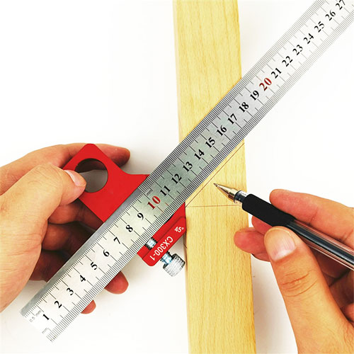 Woodworking Scribing Ruler ZJD-BT064